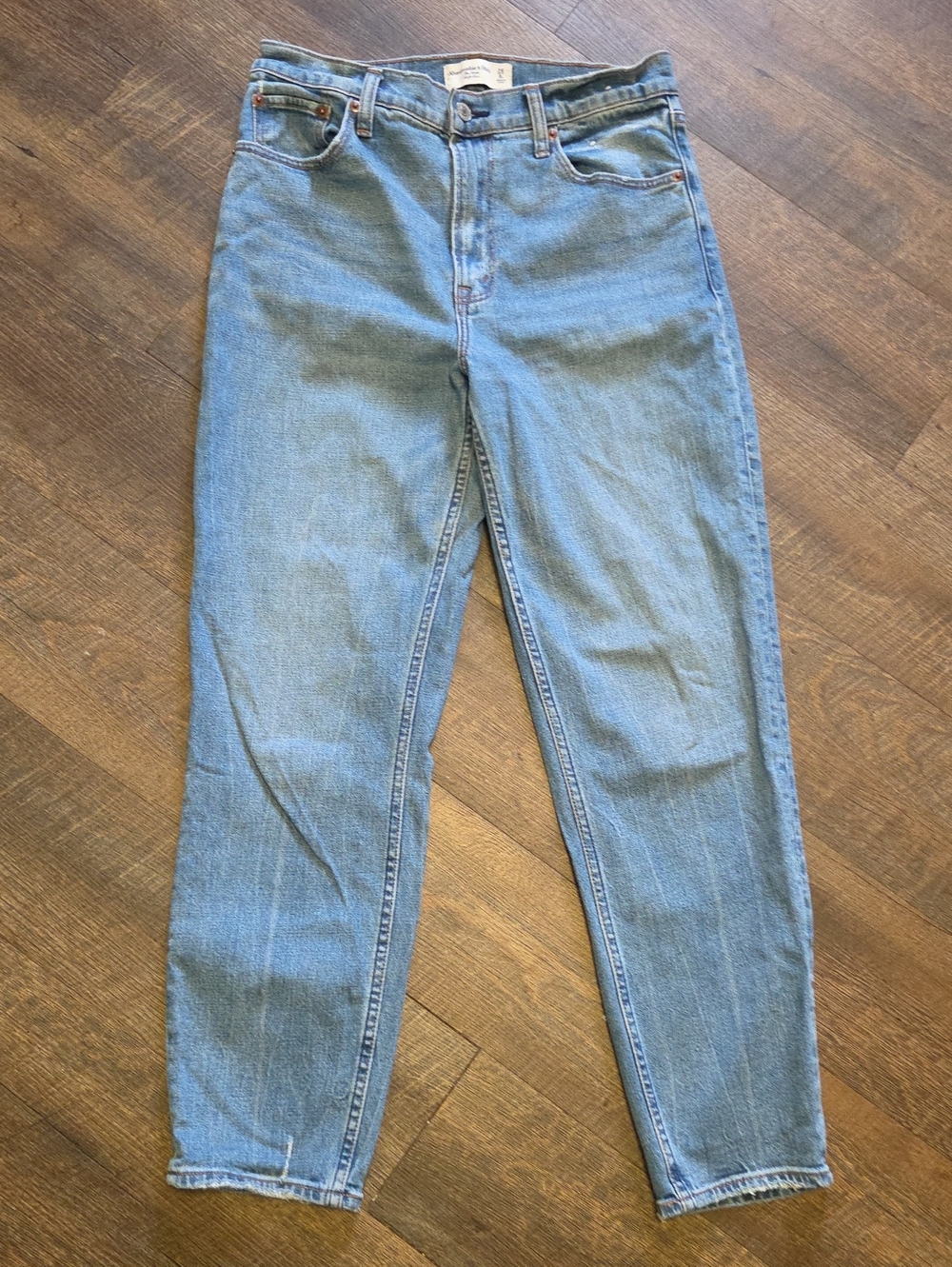 Abercrombie & Fitch Light Blue High-Rise Women's Jeans